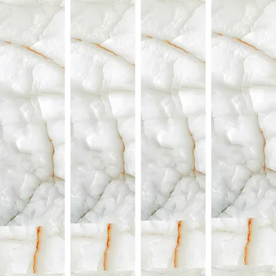 Produktbild von PURO TAPETE - Realistische Tapete ohne Rapport und Versatz 10m Vlies Tapetenrolle Wandtapete modern design Fototapete - weiß Marmor Papier f-C-0241-j-a