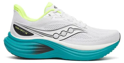 Imagen del producto de Zapatos para hombre Saucony, modelo S100997-1002, línea TRIUMPH 24, color blanco/gris claro, talla 46