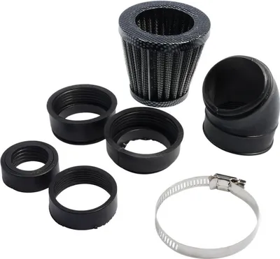 Produktbild von Luftfilter Powerfilter Pilz Sportluftfilter offener 28-50mm - carbon Roller Mofa