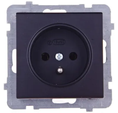 Produktbild von Ospel GP-1RZ/m/33, Schwarz, IP20, 16 A, 71 mm, 38 mm, 71 mm