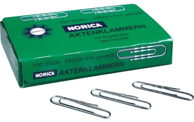 Produktbild von Wedo 110 50012261, Silber, 50 mm, 100 Stück(e)