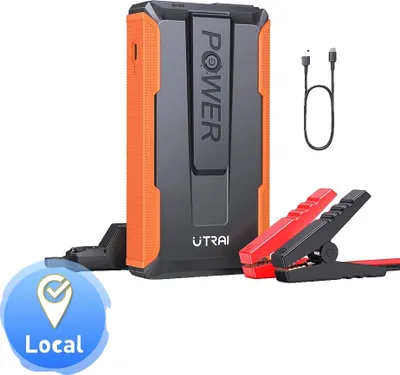 Obrázok produktu pre Power banka pre štartovanie auta, špičkový prúd 1000 A, kapacita 10000-12000 mAh, viacero funkcií