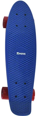Immagine prodotto di Cruiser board, stile retrò "old school", colore blu, 22 pollici