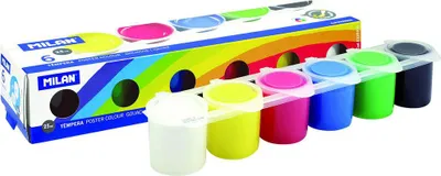 Produktbild von Gouache-Set 25ml 6 Farben Milan