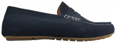 Imagen del producto de Zapatos tipo mocasín para mujer de la marca Marc O'Polo, estilo zapato plano, mocasín, azul, para uso casual