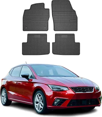 Image de Tapis de Sol pour Seat Ibiza V 2017-2025 OMAC Noir Caoutchouc