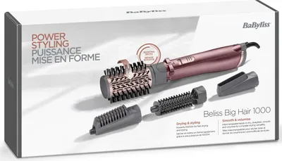 Immagine prodotto di BaByliss AS960E messa in piega Spazzola ad aria calda Caldo Rose Gold 1000 W 2.25 m