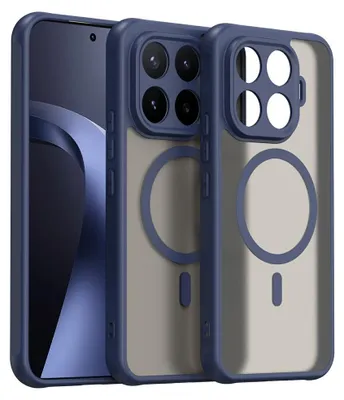Produktbild von Xiaomi 17T Pro Hülle - Coverup Mattes Transparentes Back Cover mit Kameraschutz - MagSafe Compatible - Blau