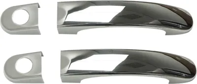 Zdjęcie produktu dla Klamki drzwi Osłony klamek drzwi do VW Multivan Caravelle T5 2003-2015 2-drzwiowe chrom 4x