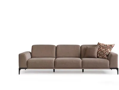 Produktbild von Wohnzimmer Dreisitzer Sofa 4 Sitzer braun Sofas Neu Couch Luxus neu