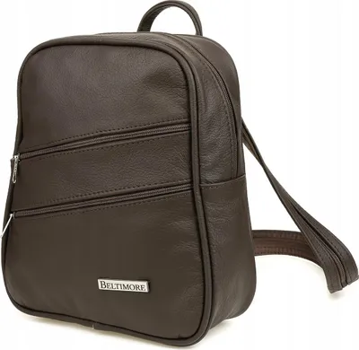 Produktbild von Damen-Lederrucksack, geräumig und elegant, Beltimore