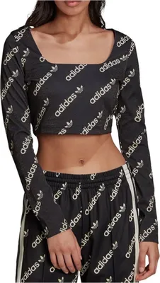 Produktbild von Adidas Damen Langarm Crop Sport T-Shirt S