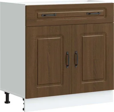 Obrázek produktu pro Kuchyňská spodní skříňka "Kalmar" hnědý dub kompozitní