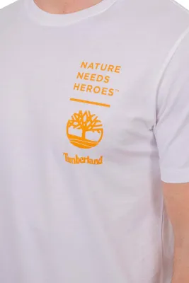 Produktbild von TIMBERLAND - Herren-T-Shirt mit Logodruck auf dem Rücken - Größe XL