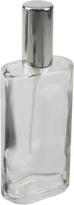 Imagen del producto de Botella atomizadora de vidrio transparente, 100 ml, con pulverizador, para perfumes y líquidos
