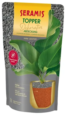 Produktbild von Seramis Pflanzgranulat Topper graphite 1 L