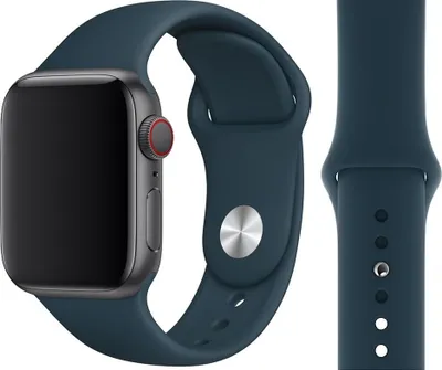 Produktbild von Original Apple Sport Armband S/M + M/L 38/40/41mm MTPD2ZM/A Pacific Green