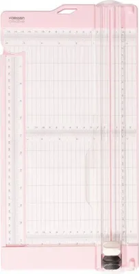 Produktbild von Vaessen Creative | Papierschneider Mit Falzbrett 15x30,5cm Rosa