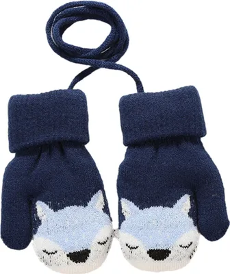 Produktbild von Winterwarme, elastische Strick-Schneehandschuhe für Kinder, Magic Skihandschuhe für Kinder
