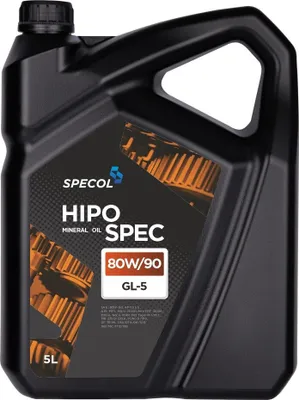 Produktbild von SPECOL 100990 Hipospec Getriebeöl Mineralöl 80W-90 für Schaltgetriebe 5L