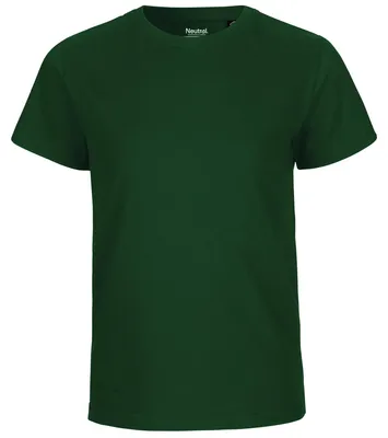 Produktbild von Neutral - T-Shirt für Kinder, kurzärmlig LT4895 (134) (Flaschengrün)