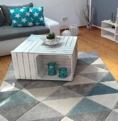Produktbild von Glasplatte für Couchtisch - Glasklar 80x80cmx6mm