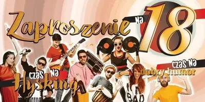 Produktbild von Einladung zur 18. Geburtstagsparty von Z154 (5 Stück) - AbCard