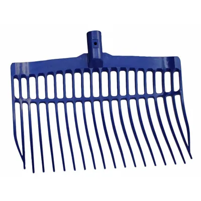 Obrázek produktu pro Vidle na hnůj plastové modré bez násady