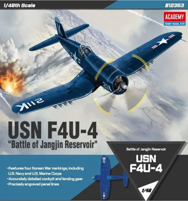 Produktbild von Model Kit letadlo 12353 - F4U-4 "Battle of Jangjin Reservoir" (1:48)