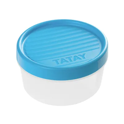 Image de Tatay 1160600 Contenedor Alim. Twist 0,5L Azul