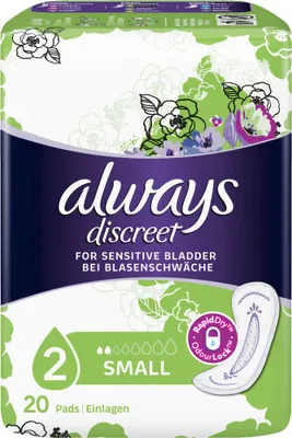 Produktbild von Always Discreet Inkontinenz Small 20er