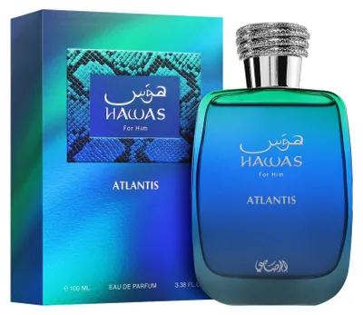 Productafbeelding van Rasasi Hawas Atlantis Eau de Parfum, 100 ml, voor heren