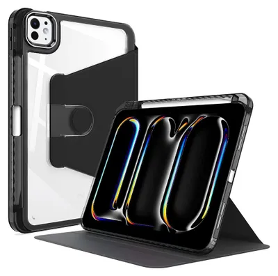 Obrázok produktu pre Techsuit Crystal Vision ochranné puzdro na iPad Pro 11 (2024) – Čierny