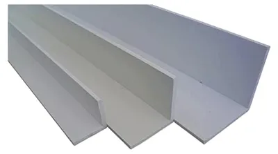 Produktbild von PVC Winkel Hart weiß 40x20x2,5 mm, Länge 2 m