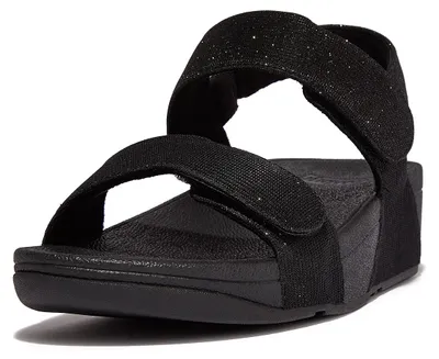 Produktbild von FITFLOP FitFlop Lulu Adjustable Shimmerlux Back-Strap Sandals SCHWARZ 37