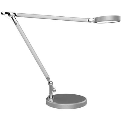 unilux LED Energiespar-Tischleuchte SENZA, 5 Watt, (H)70 cm, dimmbar, metallgrau, 400092054
