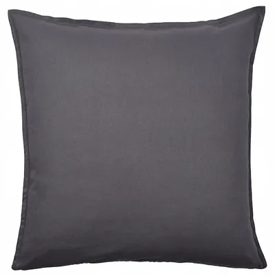 Produktbild von IKEA GURLI Kissenbezug Dunkelgrau Baumwolle 65x65 cm