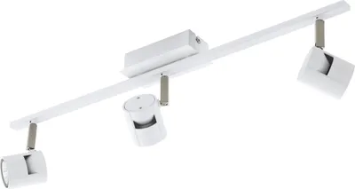 Produktbild von EGLO LED Deckenlampe Vergiano, 3 flammige Deckenleuchte dimmbar, Deckenstrahler, Wohnzimmerlampe, Spots inkl. GU10 Leuchtmittel, warmweiß