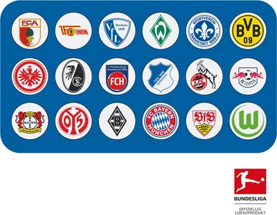 Produktbild von Scout Funny Snaps Move Clublogos Bundesliga Set 18tlg.