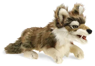 Produktbild von Folkmanis Handpuppe Grauwolf 2898