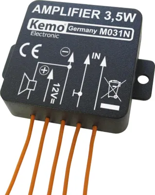 Produktbild von Kemo-Electronic M031N Mono-Verstärker Baustein 5 V/DC 6 9 12 V/DC 3.5 W