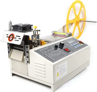Zdjęcie produktu dla Automatyczna maszyna do cięcia taśm 280W 350°C Maszyna do cięcia taśm na gorąco i na zimno Długość cięcia 1-99999mm