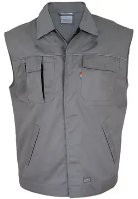 Produktbild von Carson Contrast - Weste für Herren, Arbeit LT5303 (M) (Grau/Schwarz)