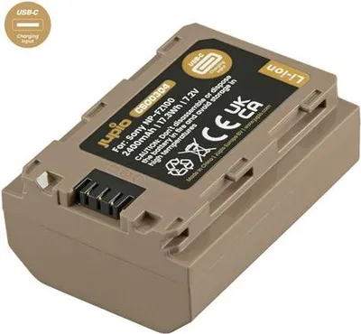 Produktbild von Jupio CSO0304, Sony, 2400 mAh, 7,2 V, Lithium-Ion (Li-Ion)