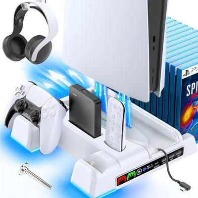 Zdjęcie produktu dla Stacja ładująca do kontrolerów PS5