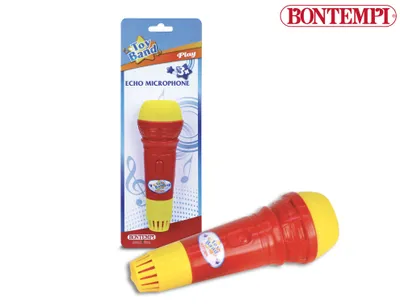 Image de Bontempi Microphone avec écho 7 x 7 x19 cm