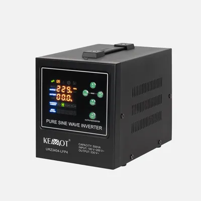 Zdjęcie produktu dla Zasilacz awaryjny KEMOT PROsinus-500-LFP4 500VA/300W, 12V, czysty sinus