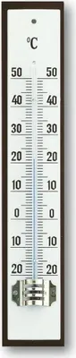 Produktbild von TFA-Dostmann analoges Innenthermometer aus Mahagoni TFA 12.1011   Germany