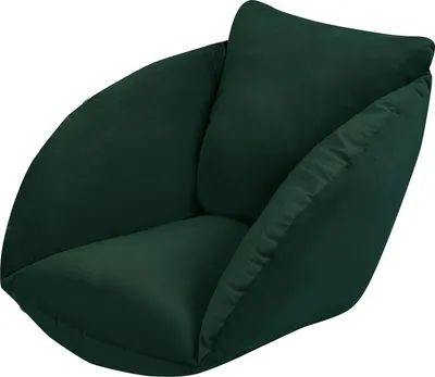 Produktbild von Hängesessel Kissen aus Samt Velvet Polster Bodenkissen für Schwenksessel Auflage für Hängeschaukel Hängekorb Hängestuhl Rückenkissen Grün [114]