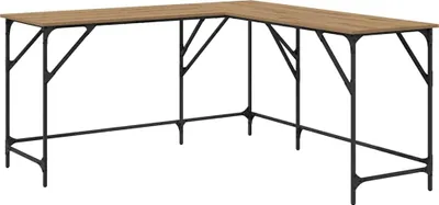 Obrázek produktu pro vidaXL Artisan dubový stůl 149 x 149 x 75 cm materiál na bázi dřeva